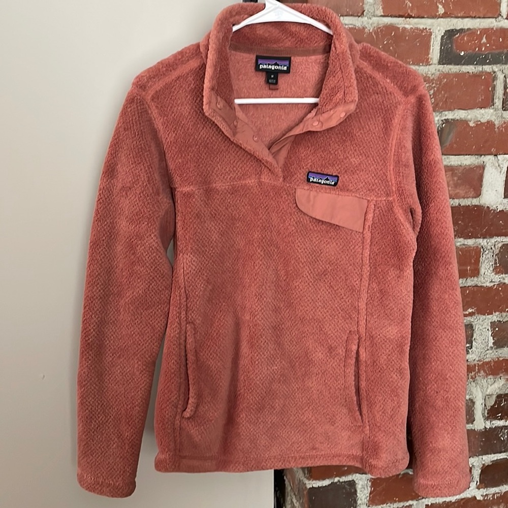 Soft Orange M Patagonia Sweatshirt